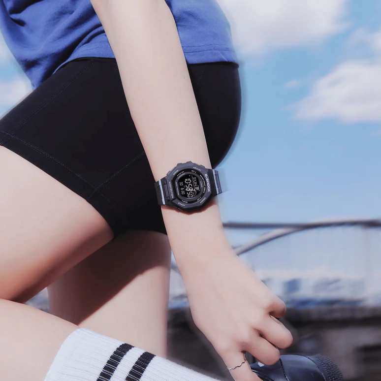 Casio,G-SHOCK 43.80mm,43.80mm,Bio-sourced,Resin,Black,Quartz,Countdown,Chronograph,Annual Calendar,Month,Hardlex,Octagon,GMDB300,GMDB300-1