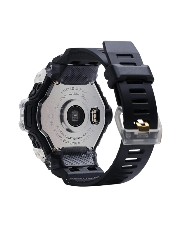 Casio,G-SHOCK 54.60x55mm,54.60x55mm,Resin,Stainless Steel,Brown,Quartz,Countdown,Chronograph,Month,Date,Hardlex,Round,GBDH1000,GBDH1000-1A9