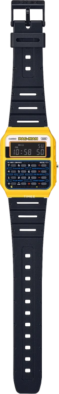 Casio,Standard 43.20x34.40mm,43.20x34.40mm,Resin,Black,Quartz,Chronograph,Month,Date,Day,Plexi,Rectangular,CA53WPC,CA53WPC-1B