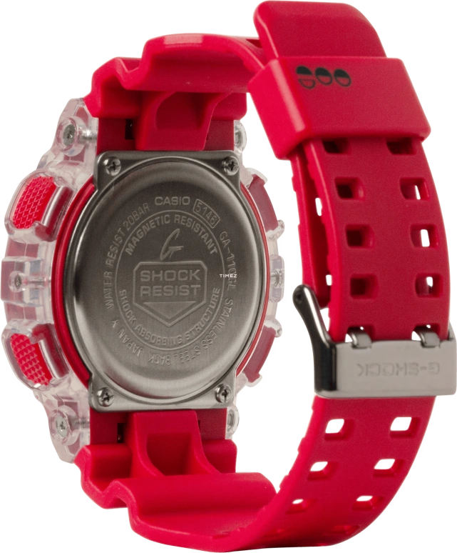 Casio,G-Shock GA-110 51.20mm,51.20mm,Resin,Red,Quartz,Countdown,Chronograph,Month,Date,Hardlex,Round,GA110GL,GA110GL-4A