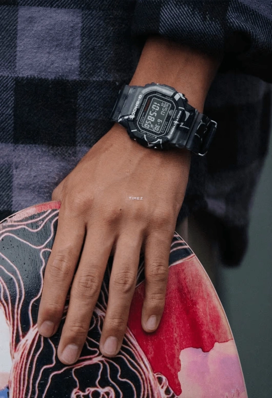 Casio,5600 48.90x42.80mm,48.90x42.80mm,Resin,Stainless Steel,Black,Quartz,Countdown,Chronograph,Month,Date,Hardlex,Square,DW5000SS,DW5000SS-1
