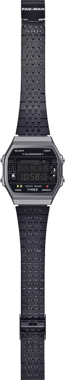 Casio,VINTAGE 41.60x37.90mm,41.60x37.90mm,Resin,Black,Quartz,Countdown,Chronograph,Annual Calendar,Month,Plexi,Square,ABL100WEPC,ABL100WEPC-1B