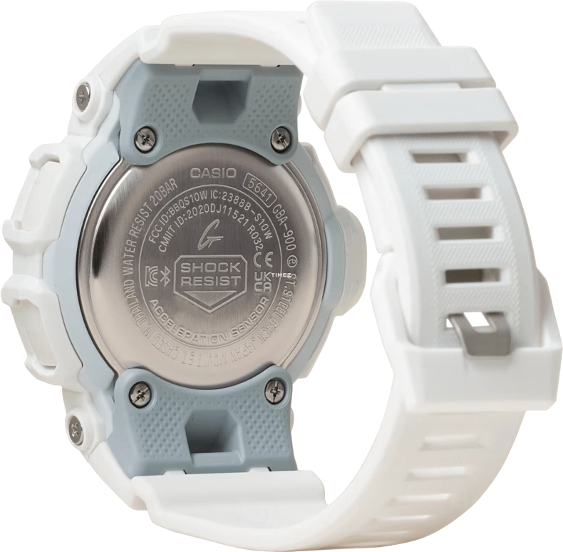 Casio,G-SHOCK 48.90mm,48.90mm,Bio-sourced,Resin,Blue,Quartz,Countdown,Chronograph,Month,Date,Hardlex,Round,GBA900CB,GBA900CB-7A