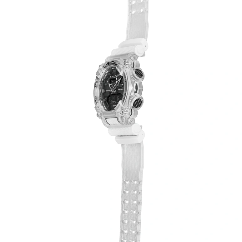 Casio,G-SHOCK 52.80x49.50mm,52.80x49.50mm,Resin,Black,Quartz,Countdown,Chronograph,Month,Date,Hardlex,Round,GA900SKL,GA900SKL-7A