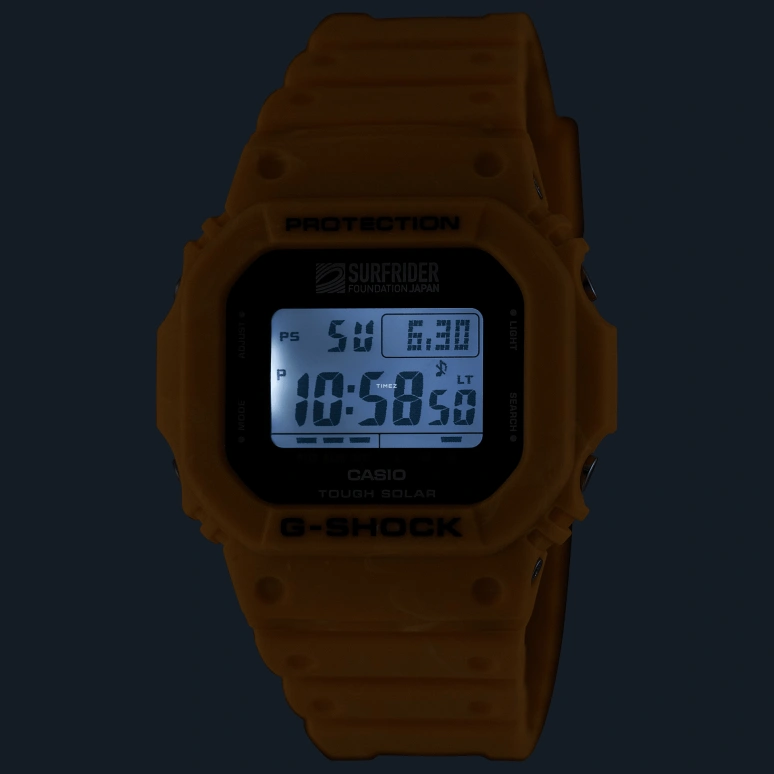 Casio,G-SHOCK 46.70x43.20mm,46.70x43.20mm,Bio-sourced,Resin,Grey,Quartz,Countdown,Chronograph,Month,Date,Hardlex,Square,G5600SFJ,G5600SFJ-9