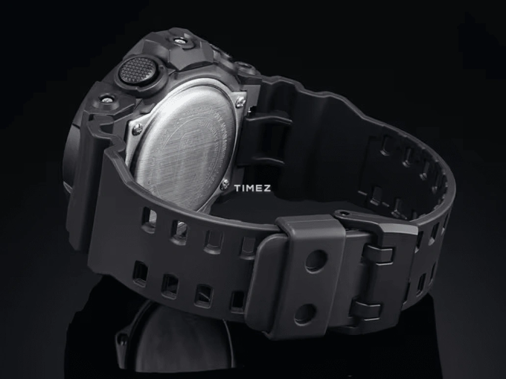 Casio,G-SHOCK 53.40mm,53.40mm,Resin,Black,Quartz,Countdown,Chronograph,Month,Date,Hardlex,Round,GA700,GA700-1B