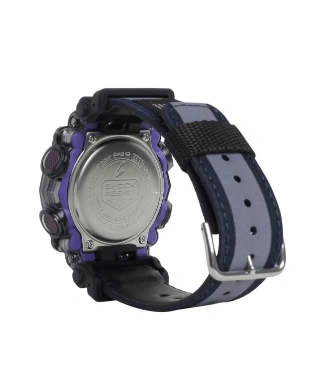 Casio,G-SHOCK 52.80x49.50mm,52.80x49.50mm,Resin,Black,Quartz,Countdown,Chronograph,Month,Date,Hardlex,Glass,Round,GA900TS,GA900TS-6A