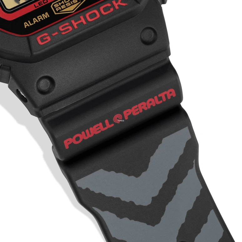 Casio,G-SHOCK 48.90x42.80mm,48.90x42.80mm,Resin,Black,Yellow,Red,Quartz,Countdown,Chronograph,Month,Date,Hardlex,Square,DW5600KH,DW5600KH-1