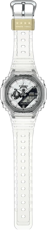 Casio,G-SHOCK 48.50x45.40mm,48.50x45.40mm,Resin,Ceramos,White,Quartz,Countdown,Chronograph,Month,Date,Hardlex,Round,GA2140RX,GA2140RX-7A