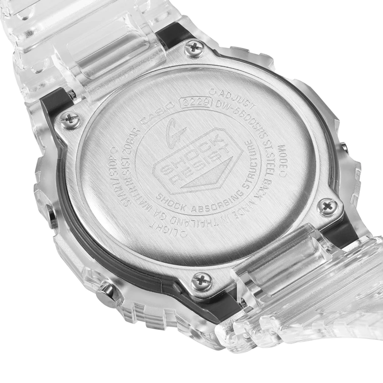 Casio,5600 48.90x42.80mm,48.90x42.80mm,Resin,Gradient,Rainbow,Quartz,Countdown,Chronograph,Month,Date,Hardlex,Square,DW5600SRS,DW5600SRS-7
