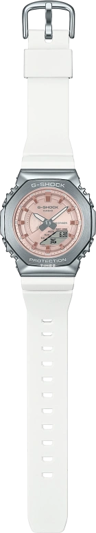 Casio,G-SHOCK 45.90x40.40mm,45.90x40.40mm,Resin,Stainless Steel,Pink Red,Quartz,Countdown,Chronograph,Month,Date,Hardlex,Round,GMS2100WS,GMS2100WS-7A