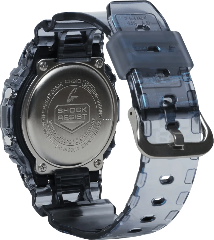 Casio,G-SHOCK 48.90x42.80mm,48.90x42.80mm,Resin,Multi-Color,Quartz,Countdown,Chronograph,Month,Date,Hardlex,Square,DW5600NN,DW5600NN-1