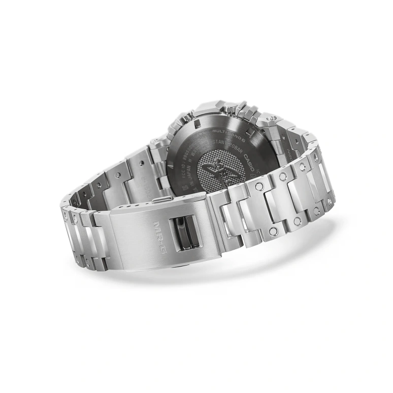 Casio,MR-G 49.40x43.20mm,49.40x43.20mm,Titanium,Grey,Quartz,Countdown,Chronograph,Month,Date,Sapphire,Crystal Glass,Square,MRGB5000D,MRGB5000D-1