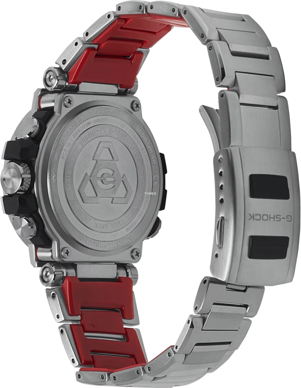 Casio,G-SHOCK 55.80x51.70mm,55.80x51.70mm,Resin,Black,Quartz,Countdown,Chronograph,Date,Day,Sapphire,Crystal Glass,Round,MTGB1000D,MTGB1000D-1A