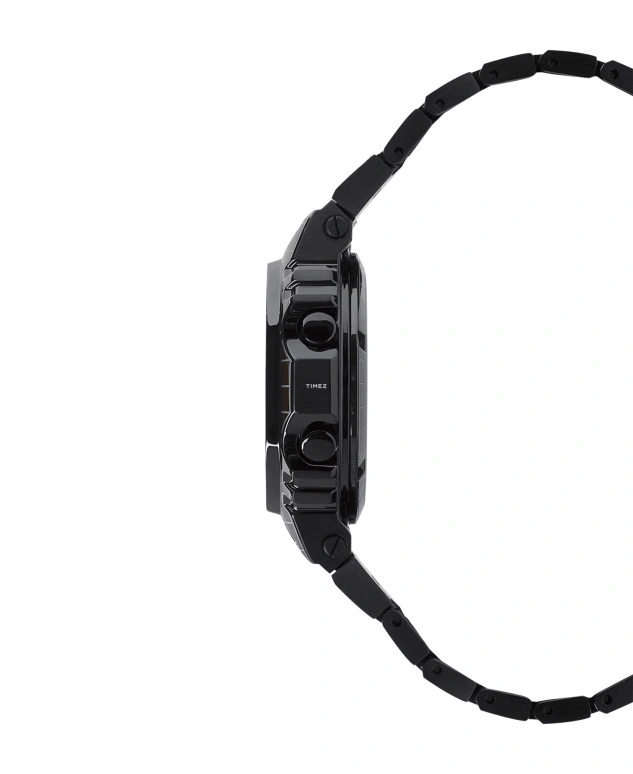 Casio,G-SHOCK 49.30x43.20mm,49.30x43.20mm,Stainless Steel,Black,Quartz,Countdown,Chronograph,Month,Date,Hardlex,Square,GMWB5000CS,GMWB5000CS-1
