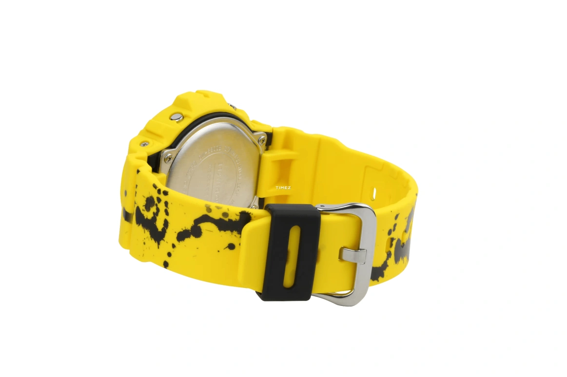 Casio,G-SHOCK 50mm,50mm,Resin,Yellow,Quartz,Countdown,Chronograph,Month,Date,Hardlex,Round,DW6900ESC239