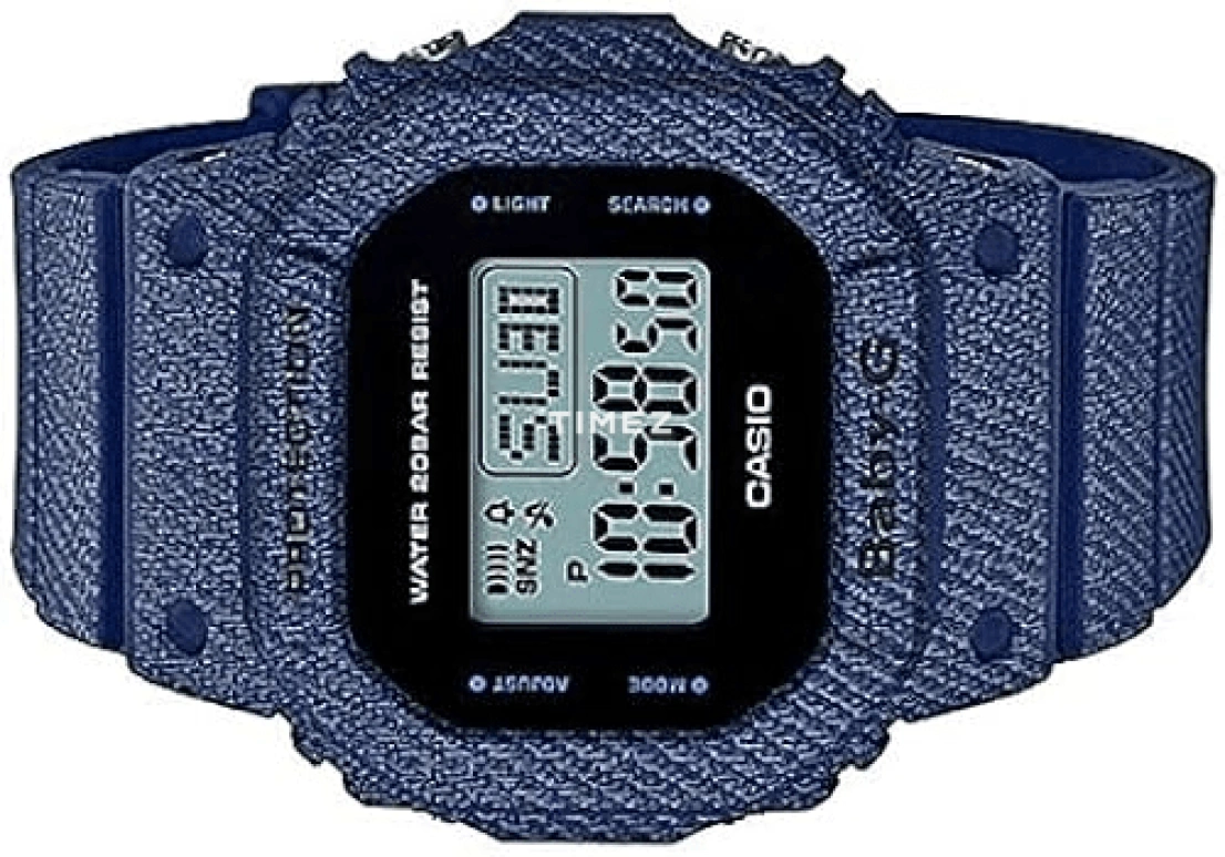 Casio,BABY-G 44.70x40mm,44.70x40mm,Plastic,Black,Grey,Quartz,Date,Day,BGD,BGD-560DE-2D