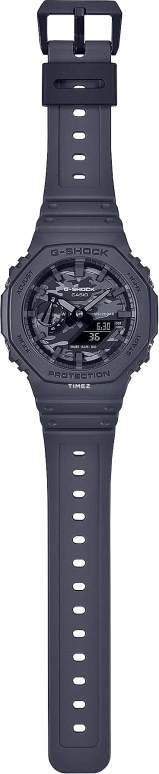 Casio,G-SHOCK 48.50x45.40mm,48.50x45.40mm,Carbon,Resin,Black,Grey,Quartz,Countdown,Chronograph,Month,Date,Hardlex,Octagon,GA2100CA,GA2100CA-8A