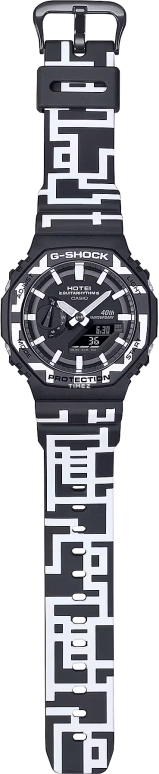 Casio,G-SHOCK 48.50x45.40mm,48.50x45.40mm,Resin,Carbon,Black,Quartz,Countdown,Chronograph,Month,Date,Hardlex,Octagon,GA2100HT,GA2100HT-1A