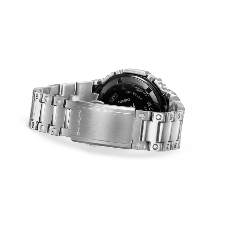 Casio,G-SHOCK 44.50mm,44.50mm,Stainless Steel,Grey,Quartz,Countdown,Chronograph,Month,Date,Hardlex,Hexagonal,GMB2100SD,GMB2100SD-1A