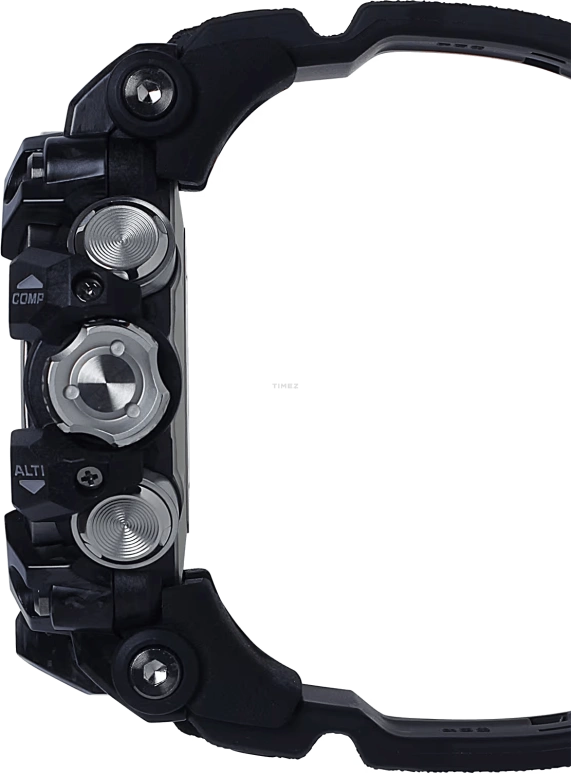 Casio,Mudmaster 54.40mm,54.40mm,Resin,Black,Quartz,Countdown,Chronograph,Month,Date,Sapphire,Round,GWG2000,GWG2000-1A1