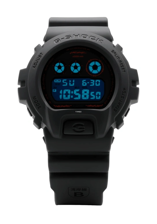 Casio,G-Shock 6900 53.20x50mm,53.20x50mm,Resin,Grey,Black,Quartz,Countdown,Chronograph,Month,Date,Hardlex,Round,DW6900LVS238