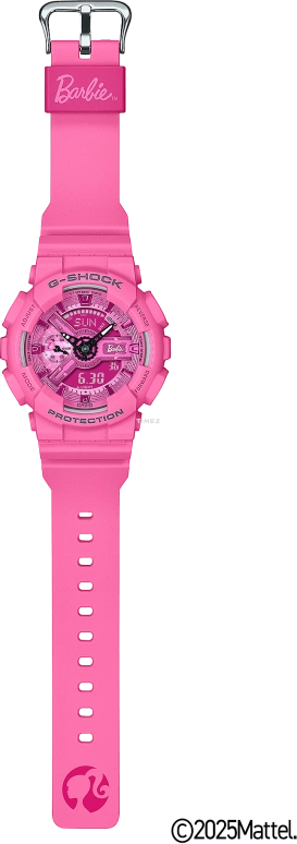 Casio,G-SHOCK 45.90mm,45.90mm,Resin,Pink Red,Quartz,Countdown,Chronograph,Month,Date,Hardlex,Round,GMAS110BE,GMAS110BE-4A