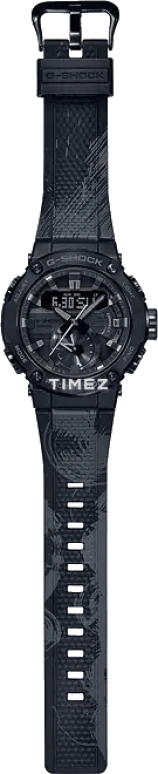 Casio,G-STEEL 46.50mm,46.50mm,Carbon,Black,Quartz,Countdown,Chronograph,Month,Date,Hardlex,Round,GST,GST-B200TJ-1A