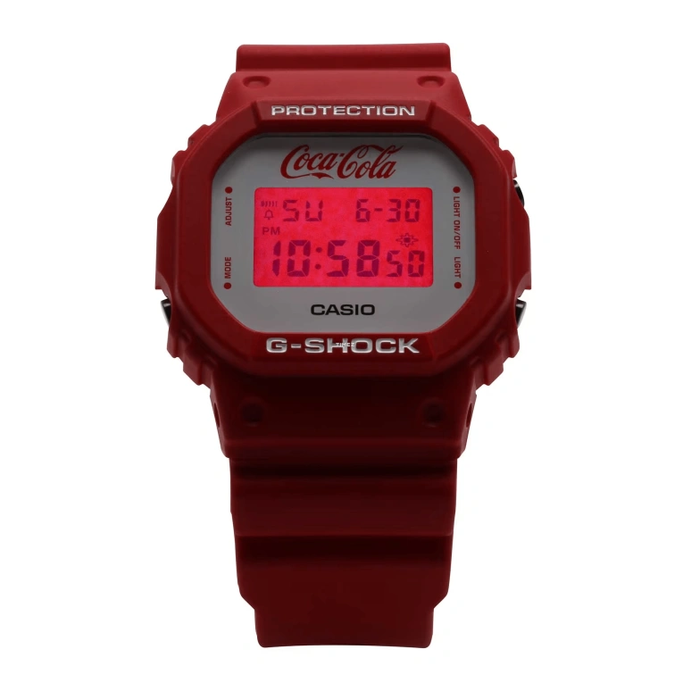 Casio,G-SHOCK 48.90x43.80mm,48.90x43.80mm,Resin,White,Quartz,Countdown,Chronograph,Month,Date,Hardlex,Square,DW5600CC23,DW5600CC23-4