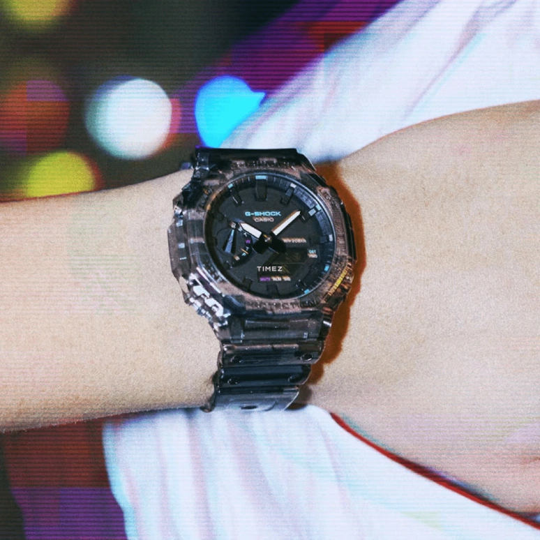 Casio,G-SHOCK 48.50x45.40mm,48.50x45.40mm,Resin,Carbon,Black,Quartz,Countdown,Chronograph,Month,Date,Hardlex,Round,GA2100NN,GA2100NN-1A
