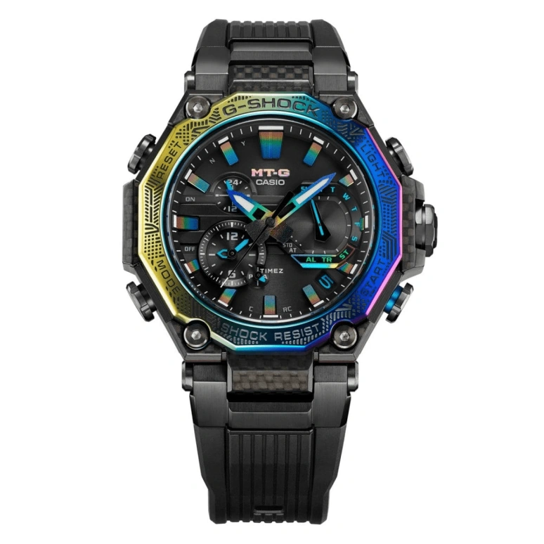 Casio,MTG 55.10x49.80mm,55.10x49.80mm,Stainless Steel,Black,Quartz,Countdown,Chronograph,Month,Date,Hardlex,Round,MTGB2000YR,MTGB2000YR-1A