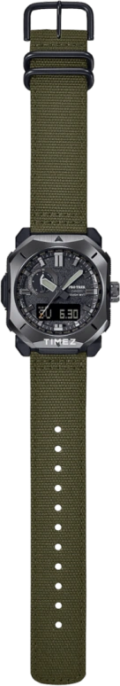 Casio,PROTREK 49.60x44.80mm,49.60x44.80mm,Bio-sourced,Stainless Steel,Black,Quartz,Countdown,Chronograph,Month,Date,Hardlex,Octagon,PRW6900YB,PRW6900YB-3