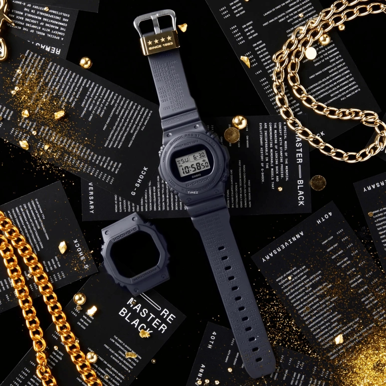 Casio,G-SHOCK 48.90x43.80mm,48.90x43.80mm,Bio-sourced,Resin,Black,Quartz,Countdown,Chronograph,Month,Date,Hardlex,Square,DWE5657RE,DWE5657RE-1