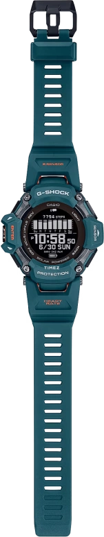 Casio,G-SHOCK 59.60x52.60mm,59.60x52.60mm,Bio-sourced,Resin,Black,Quartz,Countdown,Chronograph,Month,Date,Hardlex,Round,GBDH2000,GBDH2000-2