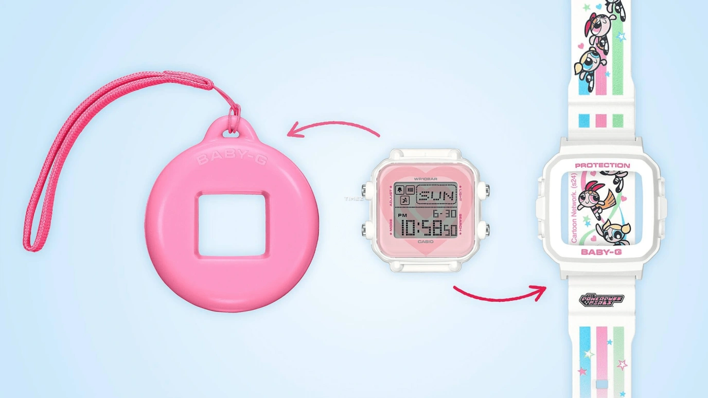 Casio,BGD-10 42.80x39mm,42.80x39mm,Resin,Pink Red,Quartz,Countdown,Chronograph,Month,Date,Hardlex,Square,BGD10KPP,BGD10KPP-7