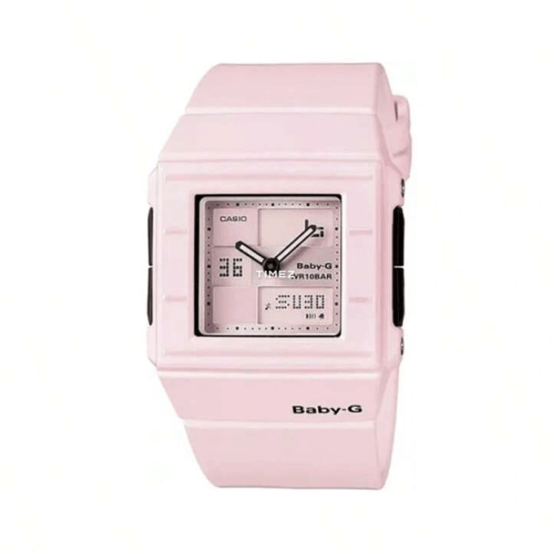 Casio,BABY-G 36mm,36mm,Acrylic,Plastic,Pink,Quartz,BGA,BGA-200-4E2