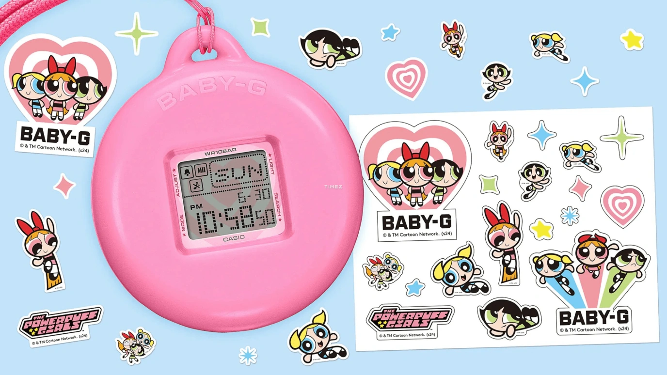 Casio,BGD-10 42.80x39mm,42.80x39mm,Resin,Pink Red,Quartz,Countdown,Chronograph,Month,Date,Hardlex,Square,BGD10KPP,BGD10KPP-7