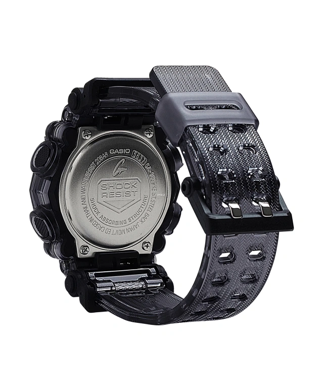 Casio,G-SHOCK 52.80x49.50mm,52.80x49.50mm,Resin,Black,Quartz,Countdown,Chronograph,Month,Date,Hardlex,Round,GA900SKE,GA900SKE-8A