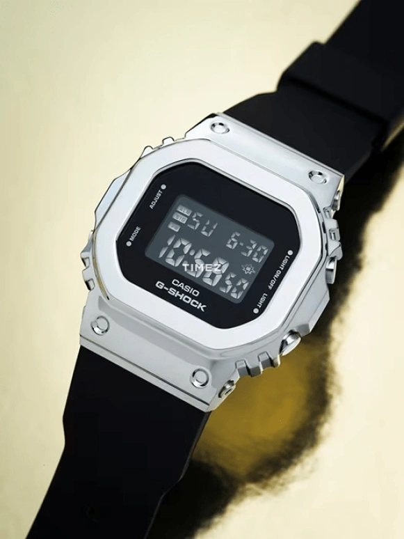 Casio,G-SHOCK 43.80x38.40mm,43.80x38.40mm,Resin,Black,Quartz,Countdown,Chronograph,Month,Date,Hardlex,Square,GMS5600,GMS5600-1