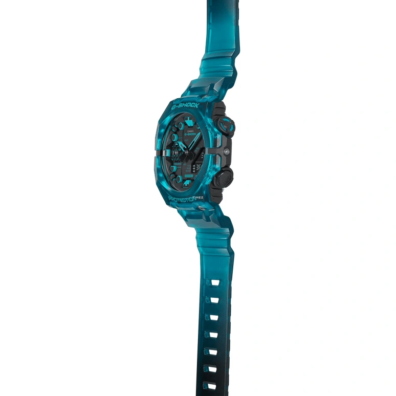 Casio,G-SHOCK 42.50x46mm,42.50x46mm,Resin,Carbon,Black,Quartz,Countdown,Chronograph,Date,Day,Hardlex,Round,GAB001G,GAB001G-2A