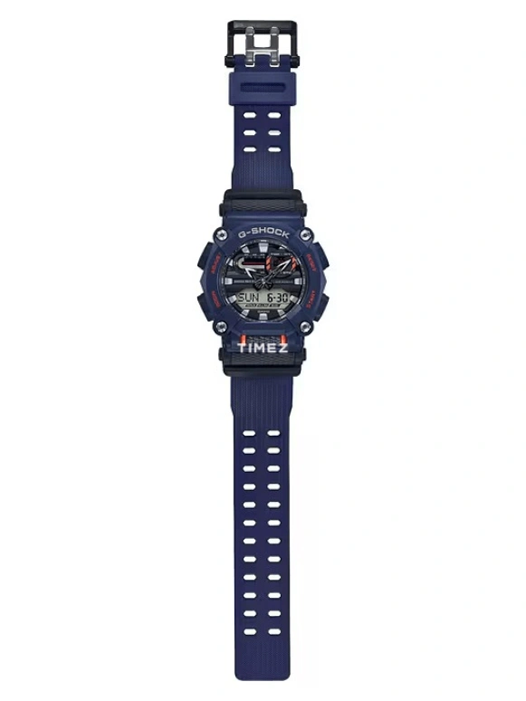 Casio,G-SHOCK 49.50mm,49.50mm,Resin,Black,Quartz,Countdown,Chronograph,Month,Date,Hardlex,Round,GA900,GA900-2A