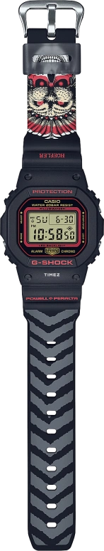 Casio,G-SHOCK 48.90x42.80mm,48.90x42.80mm,Resin,Black,Yellow,Red,Quartz,Countdown,Chronograph,Month,Date,Hardlex,Square,DW5600KH,DW5600KH-1