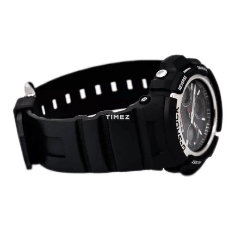 Casio,AWG-100 M100 46.40mm,46.40mm,Resin,Black,Quartz,Countdown,Chronograph,Month,Date,Hardlex,Round,AWGM100,AWGM100-1A
