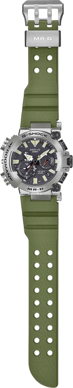 Casio,MR-G 56x49.70mm,56x49.70mm,Titanium,Black,Quartz,Countdown,Chronograph,Date,Day,Sapphire,Crystal Glass,Round,MRGBF1000RG3