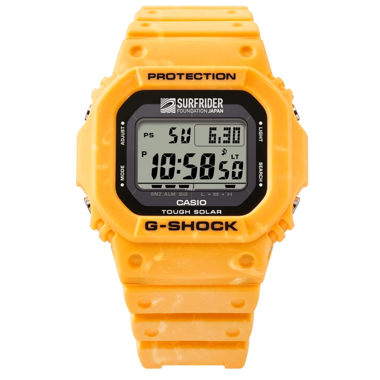 Casio,G-SHOCK 46.70x43.20mm,46.70x43.20mm,Bio-sourced,Resin,Grey,Quartz,Countdown,Chronograph,Month,Date,Hardlex,Square,G5600SFJ,G5600SFJ-9