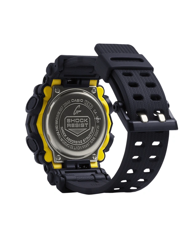 Casio,G-SHOCK 52.80x49.50mm,52.80x49.50mm,Resin,Black,Quartz,Countdown,Chronograph,Month,Date,Hardlex,Round,GA900,GA900-1A