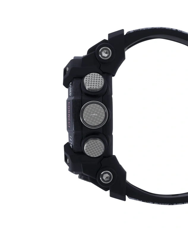 Casio,MASTER OF G - LAND 51.30mm,51.30mm,Resin,Black,Quartz,Countdown,Chronograph,Month,Date,Hardlex,Round,GGB100BTN,GGB100BTN-1A