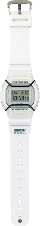 Casio,5600 48.90x43.80mm,48.90x43.80mm,Resin,White,Quartz,Countdown,Chronograph,Month,Date,Hardlex,Square,DW5600HDN257