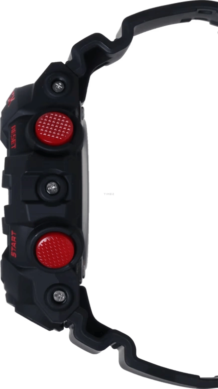Casio,G-SHOCK 53.40mm,53.40mm,Resin,Black,Red,Quartz,Countdown,Chronograph,Month,Date,Hardlex,Round,GA700BNR,GA700BNR-1A