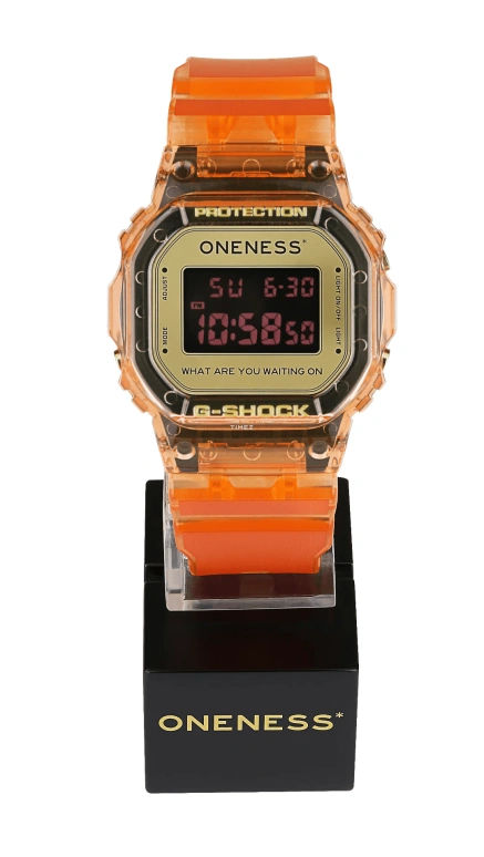 Casio,G-SHOCK 48.90x43.80mm,48.90x43.80mm,Resin,Yellow,Black,Quartz,Countdown,Chronograph,Month,Date,Hardlex,Square,DW5600ONS23,DW5600ONS23-4
